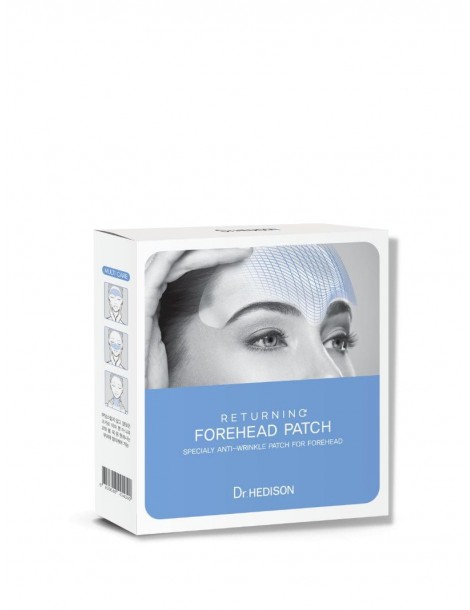 Dr. Hedison Returning Forehead Patch Packaging