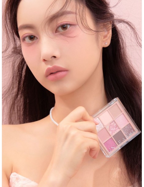 Unleashia Glitterpedia Eye Palette - All Of Dusty Rose Modelo Y Producto