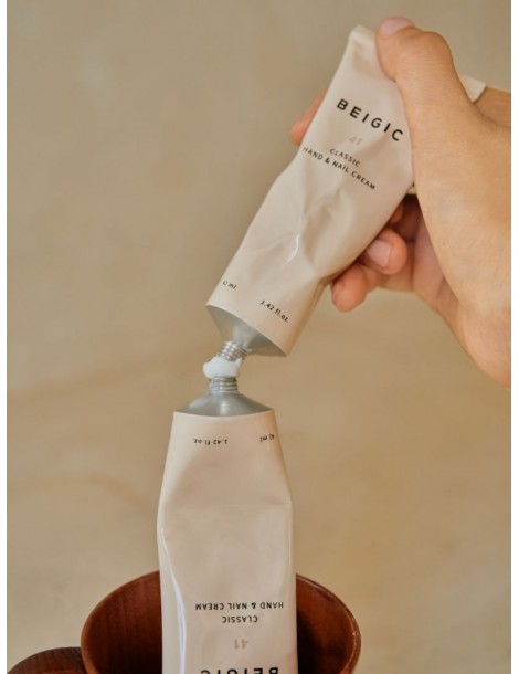 Beigic Classic Hand & Nail Cream - Geranium & Sandalwood Foto Productos