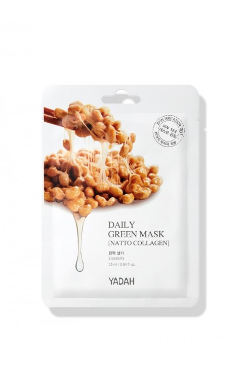 Yadah Daily Green Mask - Natto Collagen